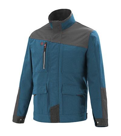 BLOUSON TOOL PETROLE / CHARCOAL ARTISAN LAFONT - LA-3ATHUP-4050