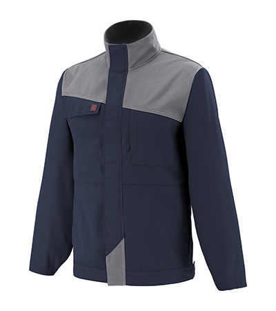 BLOUSON GRENAT MARINE / MINERAL GRIS INDUSTRIE LAFONT - LA-3COLUP-7015