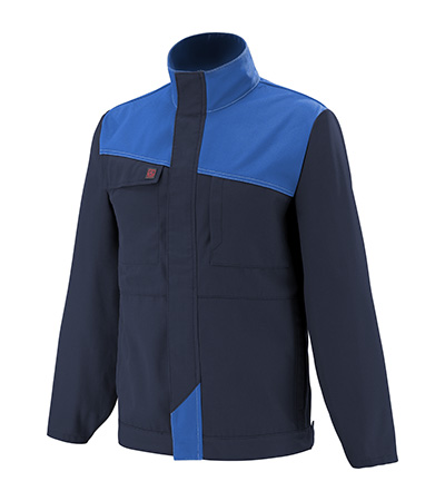 BLOUSON GRENAT BLEU MARINE / BLEU AZUR INDUSTRIE LAFONT - LA-3COLUP-808