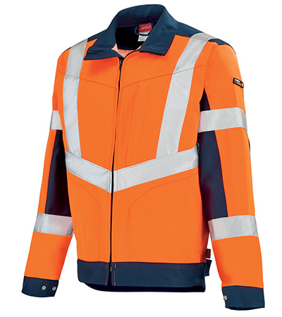 BLOUSON LUTEA ORANGE HIVI / MARINE HAUTE VISIBILITE LAFONT - LA-3HVNCP-234