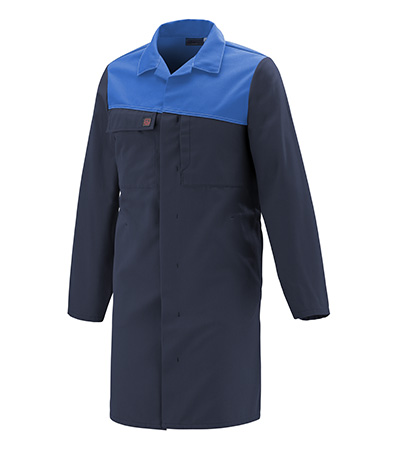 BLOUSE COVER BLEU MARINE / BLEU AZUR INDUSTRIE LAFONT - LA-7COLUP-808