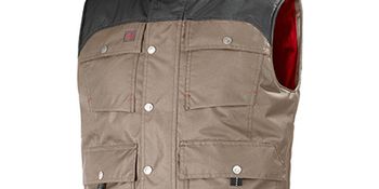 BODY-WARMER SHOVEL BEIGE / NOIR ARTISAN LAFONT - LA-AG1UP-204