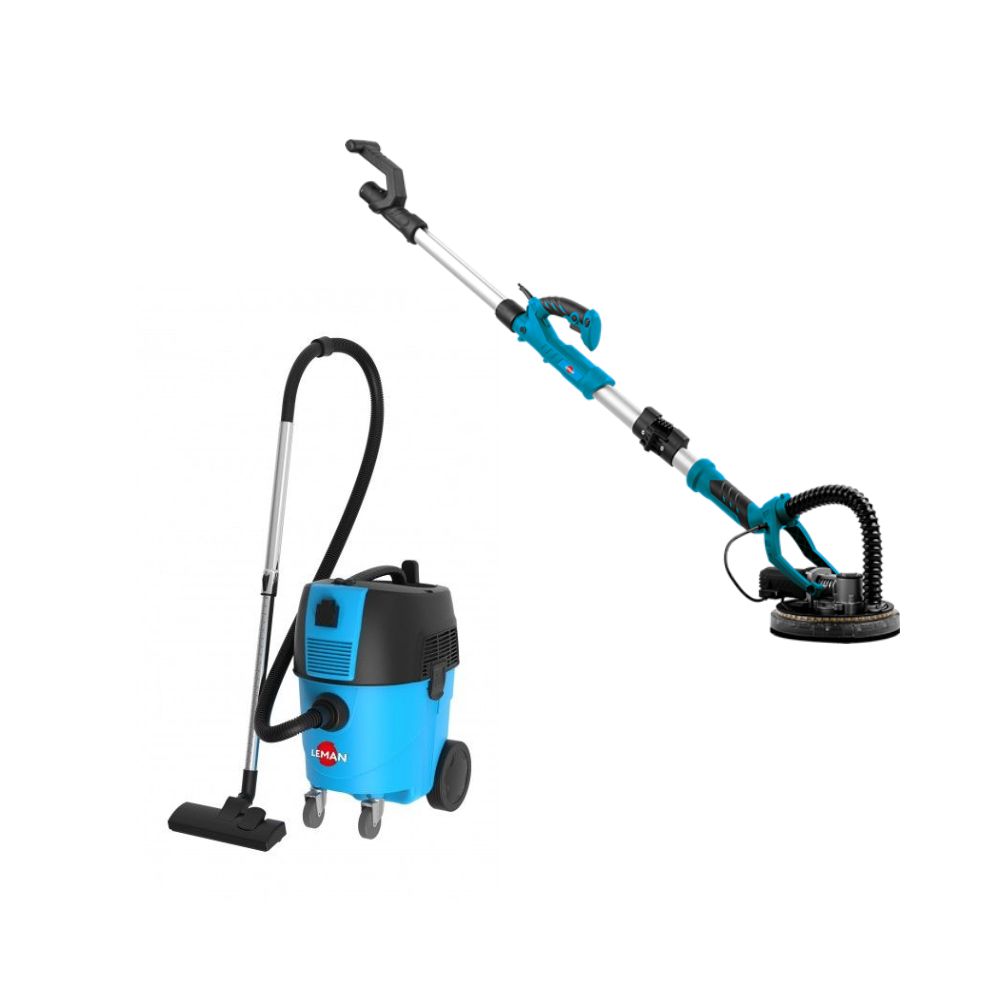 Aspirateur LOASP303 et ponceuse LOPOG226 LEMAN - KIT226303