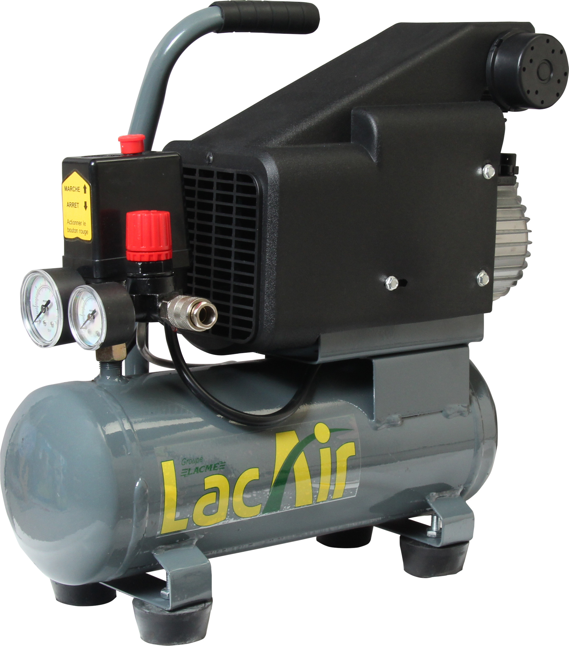 Compresseur pro compact 6 l 8 bar 0,75 cv LACME 7/6 - 461200