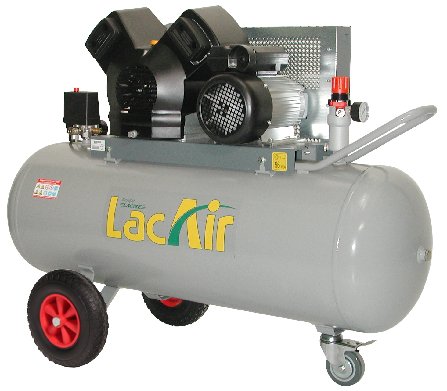 Compresseur puissant mono 150 l 11 bar LACME Twinair 23/150m - 462400