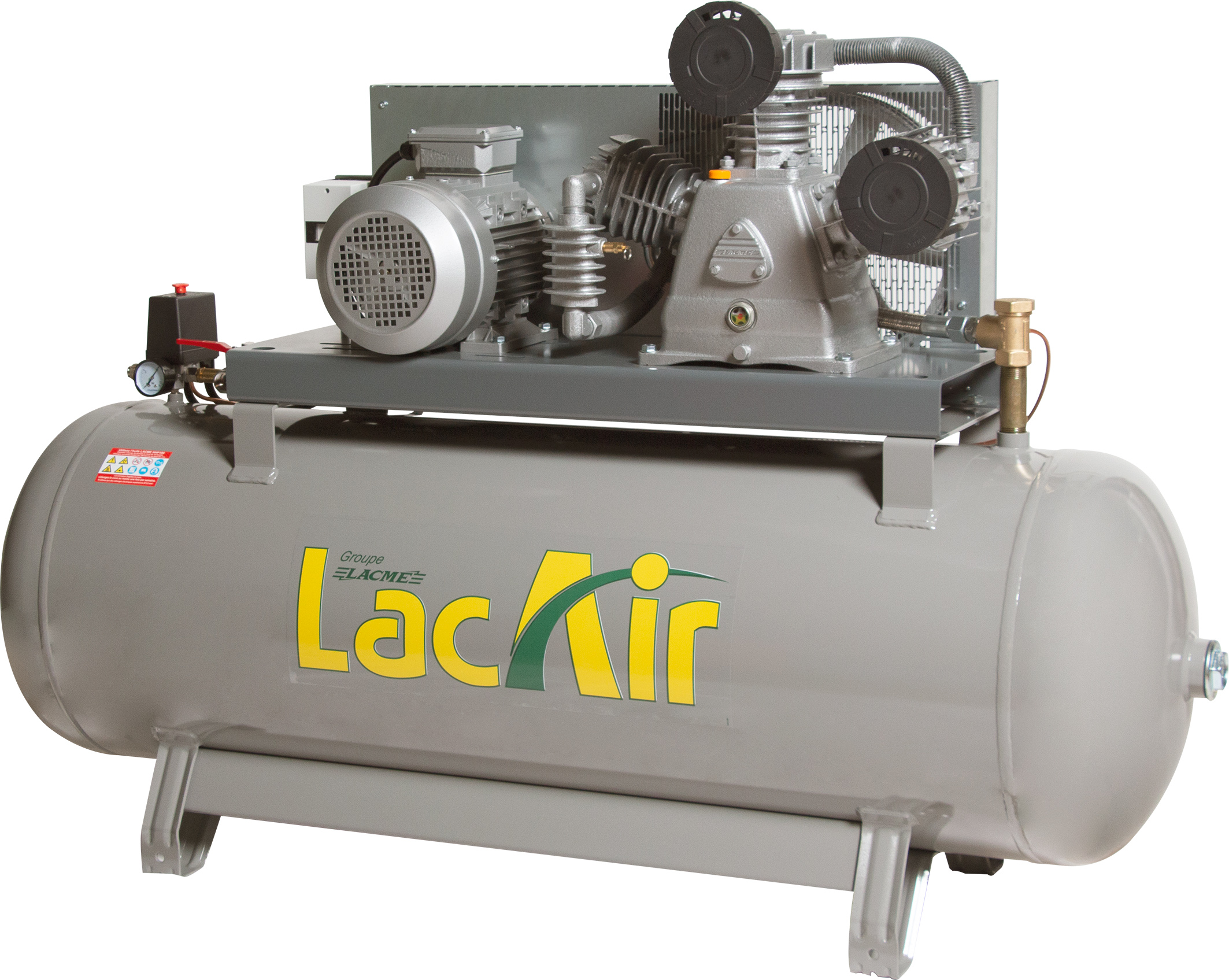Compresseur atelier 300 l 12 bar 42 m³/h LACME Fixair 40/300 - 465211