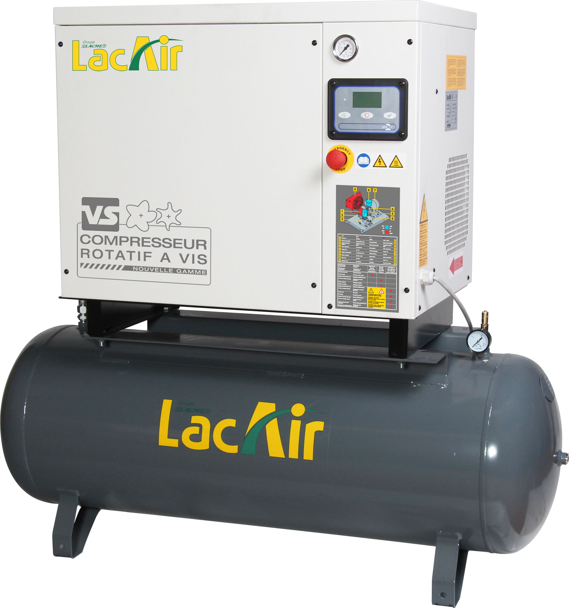 Compresseur a vis vs3/200l cmp LACME - 469060