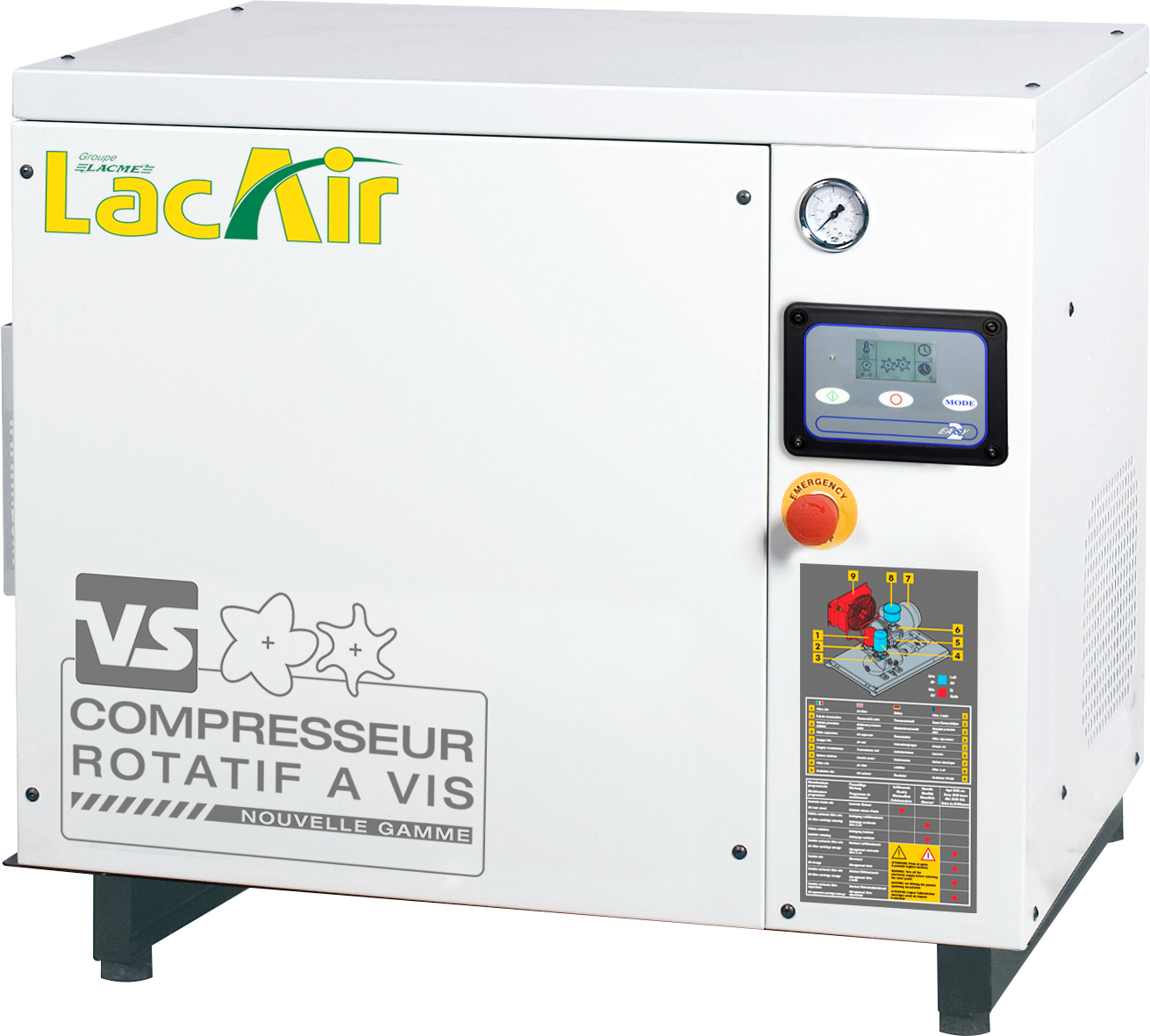 Compresseur a vis vs 10 LACME - 469200