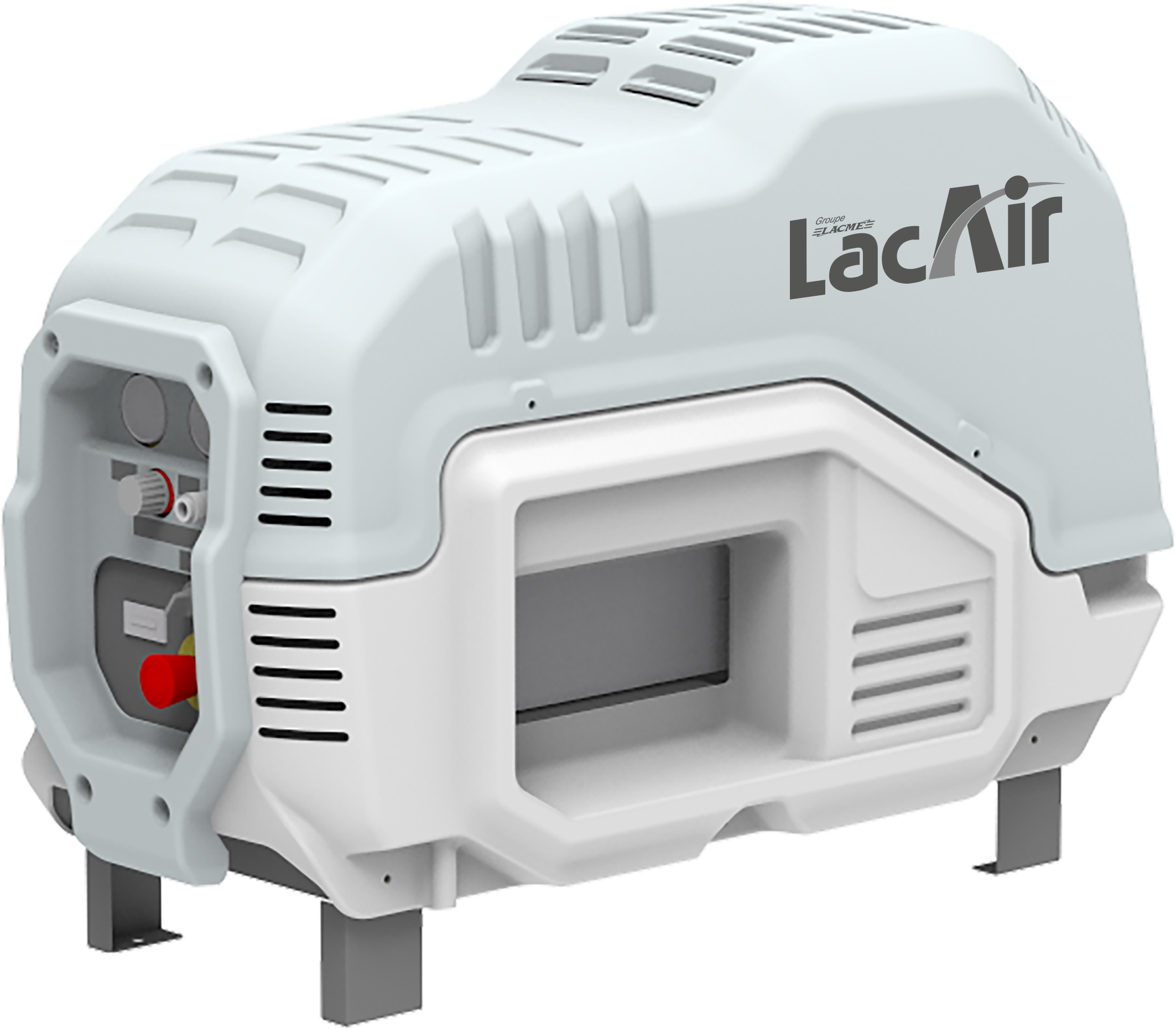 Compresseur à vis fixe vx3 m-dr - 16,8 m³/h - bloc vis encapsulé, lubrifié, entraînement direct LACME - 469912