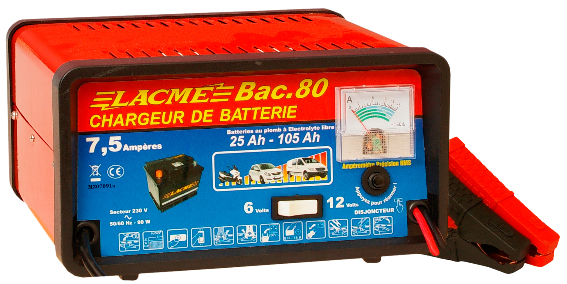 Bac 80 chargeur batterie LACME - 501500