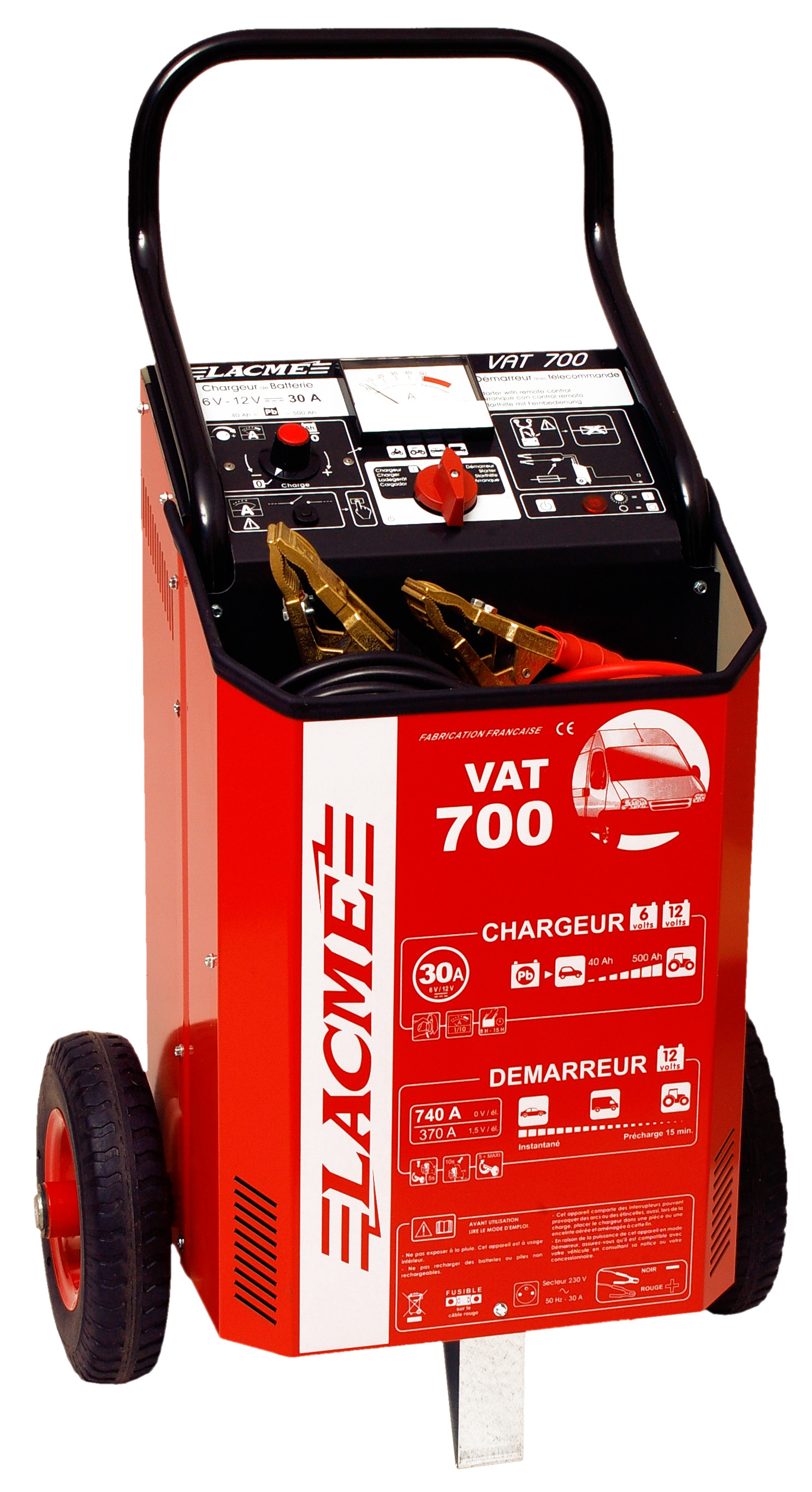 Vat 700 chargeur démarreur LACME - 510700