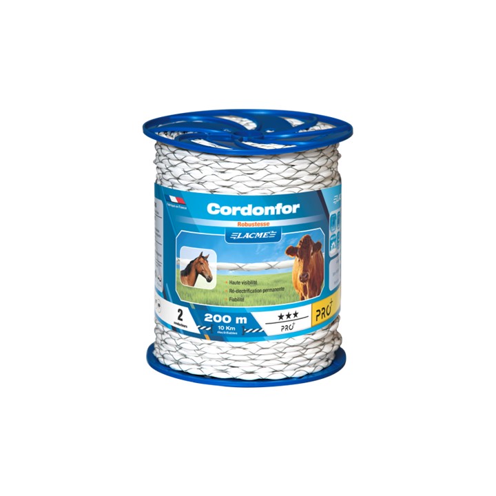Cordonfor 2 Conducteurs Bobine 200 m - LACME - 638400