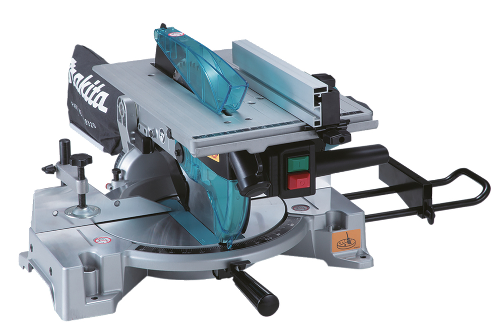 SCIE MAKITA COUPE A ONGLET ET DELIGNAGE 1650 W Ø 260 MM LH1040
