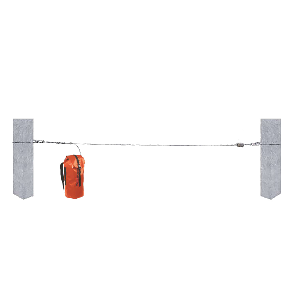 Ligne de vie en câble à section unique 12 m - DELTA PLUS- LV301