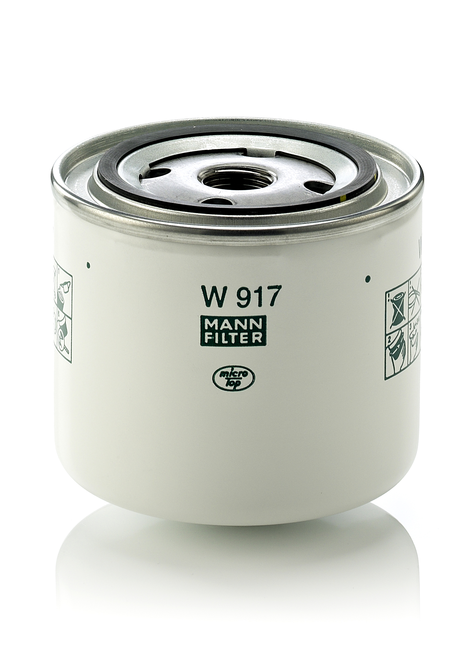 Filtre A Huile MANN W917 - Equivalent SO 7056 HIFI FILTER