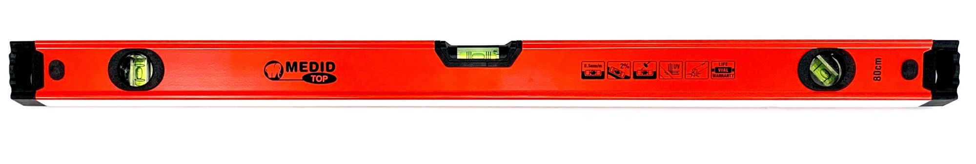 Niveau tubulaire TOP 80 cm MEDID - 70580
