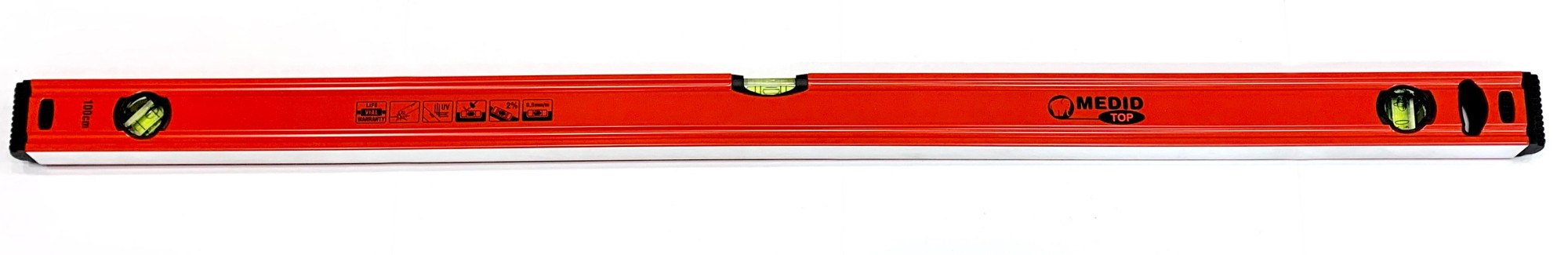 Niveau tubulaire Pro ref.779100-100cm MEDID - 779100