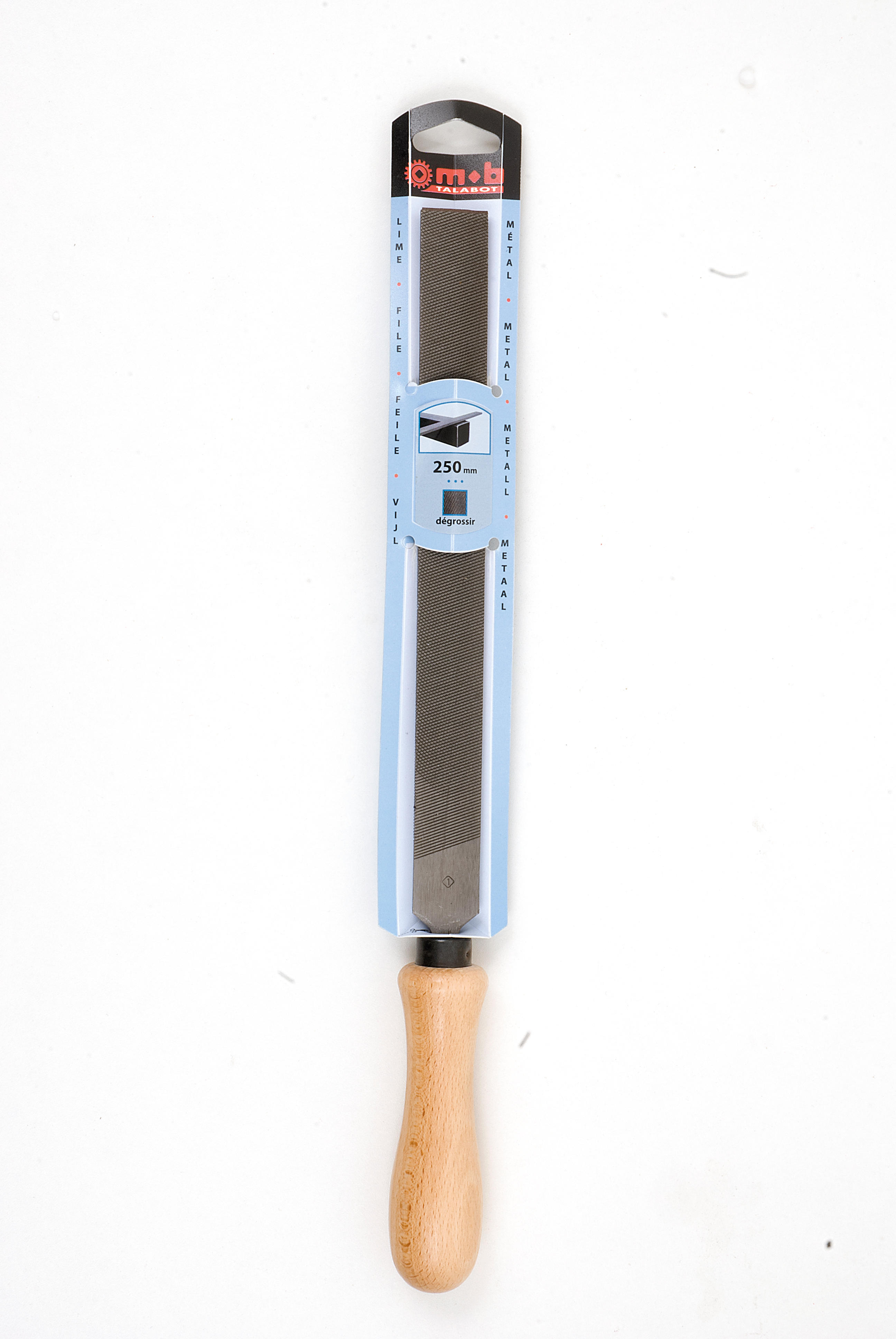 LIME PLATE A MAIN 250 MDX MANCHE BOIS SU - MOB OUTILLAGE - 090025M201