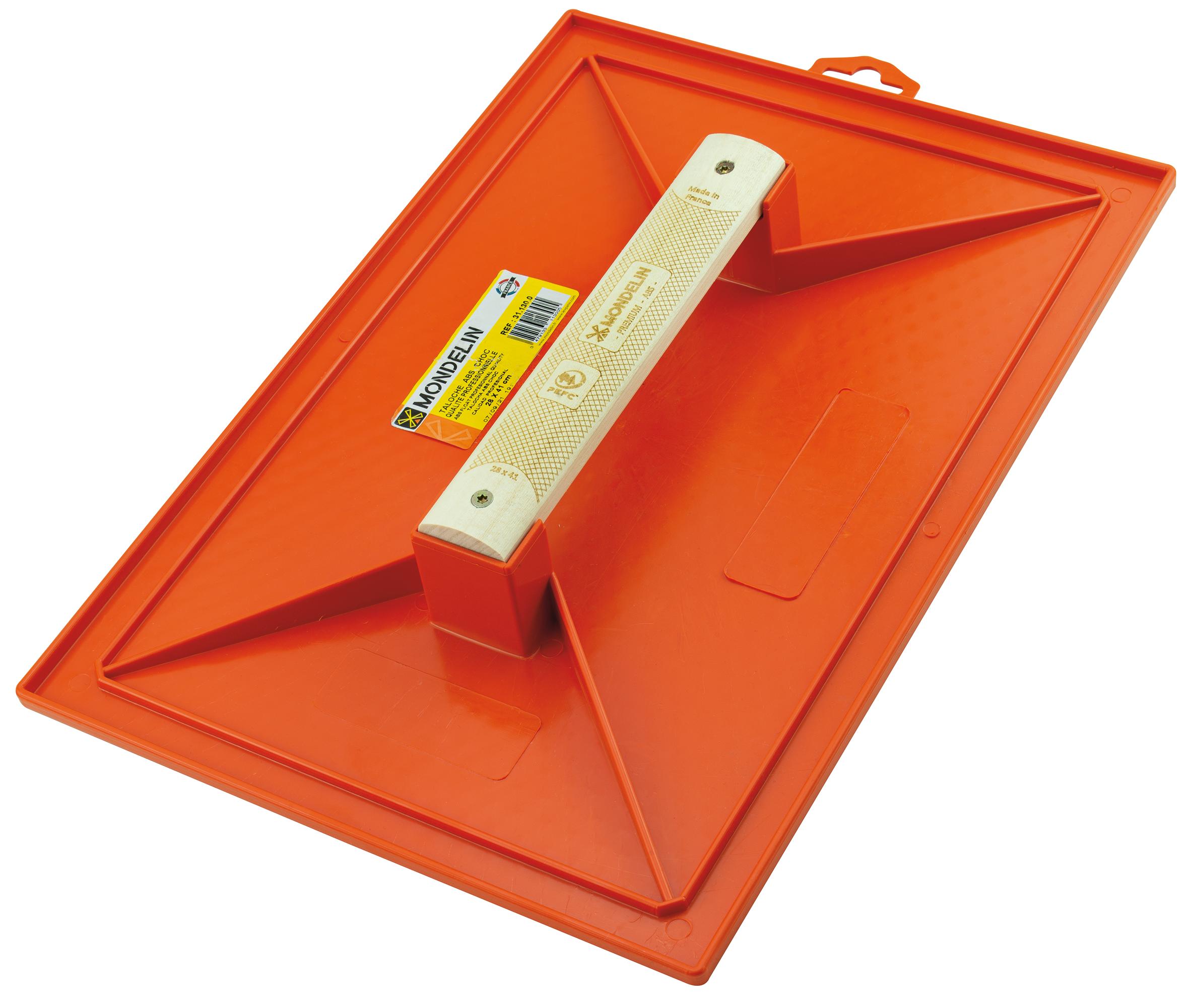 TALOCHE ABS 28X41CM POIGNEE BOIS MONDELIN - 311300