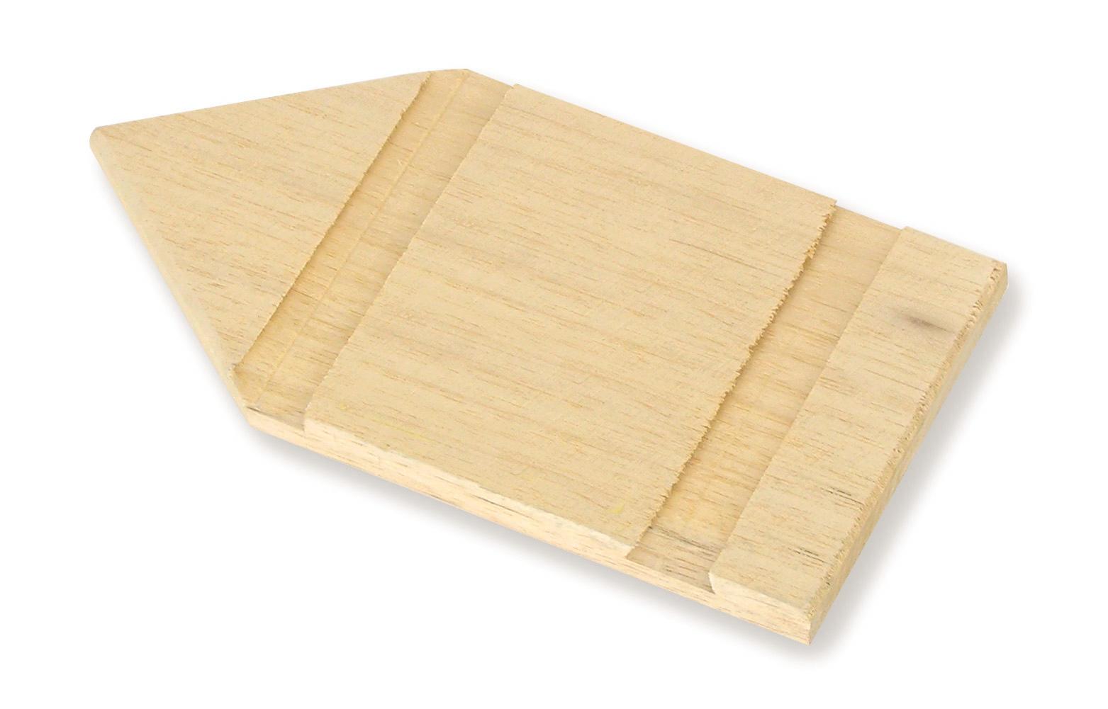 PLATEAU TALOCHE POINTU 14X27CM MONDELIN - 314312