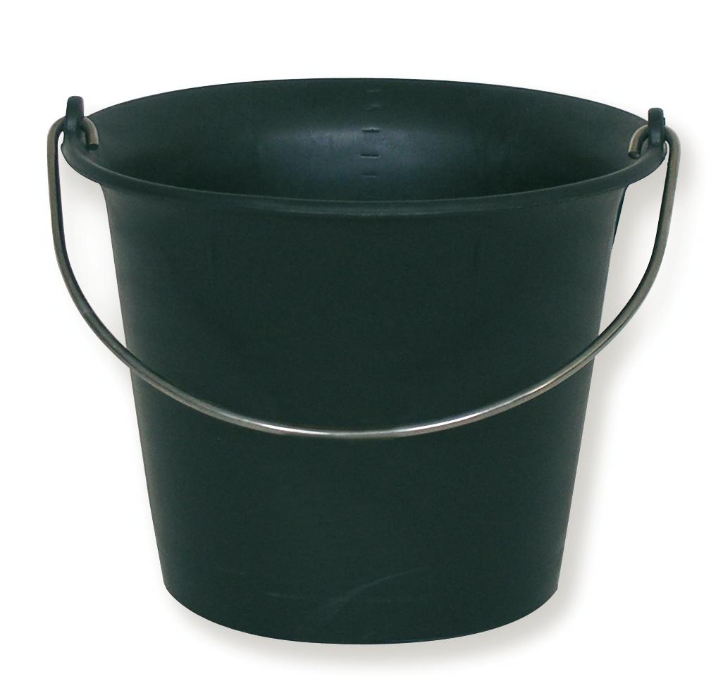 SEAU 11L ECOCHOK NOIR ANSE 6,3 MM MONDELIN - 341130
