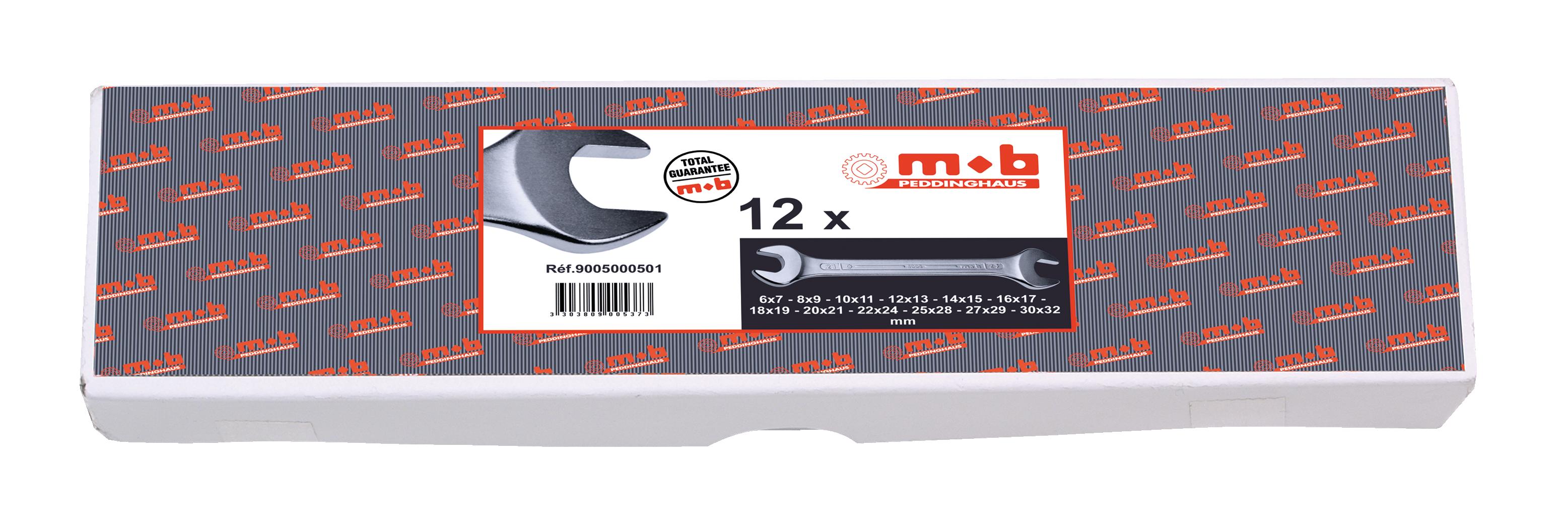 JEU 12 CLES FOURCHES BOITE MOB - 9005000501
