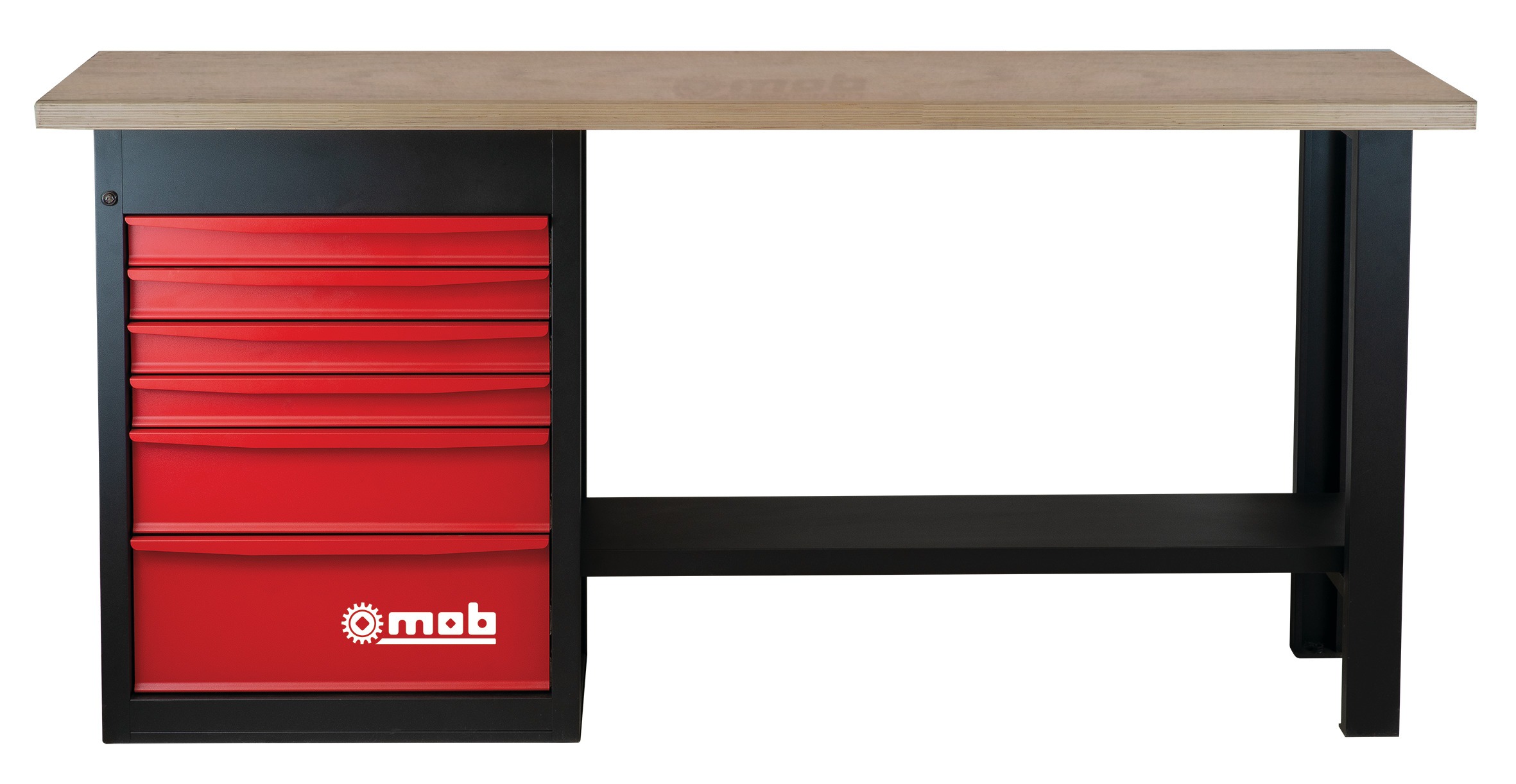Établi 6 tiroirs longueur 2m - MOB OUTILLAGE - 9611000601