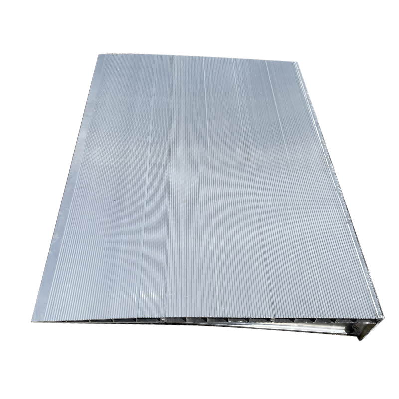 Rampe d'accès haute résistance type coin 125x950x830 mm - 1000kg - METALMEC - MM561S00125