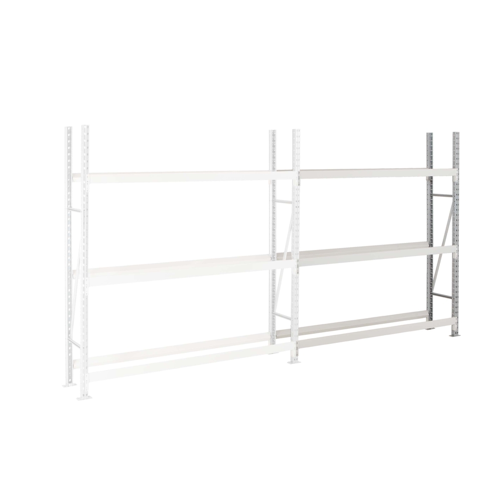 Rayonnage Epsivol One - kit suivant 2000x2000x(2x400)mm 6 (3x2) niv - 210 kg/niv - MANORGA - ZRPNEU2F3N2020ES2
