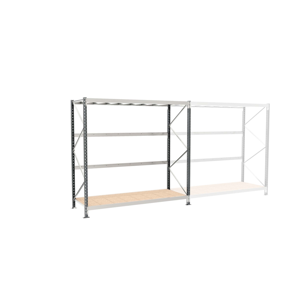 Rayonnage Epsivol - kit échappement départ 2000x2000x800mm 3 niveaux - MANORGA - ZRECHAP2020802ND1