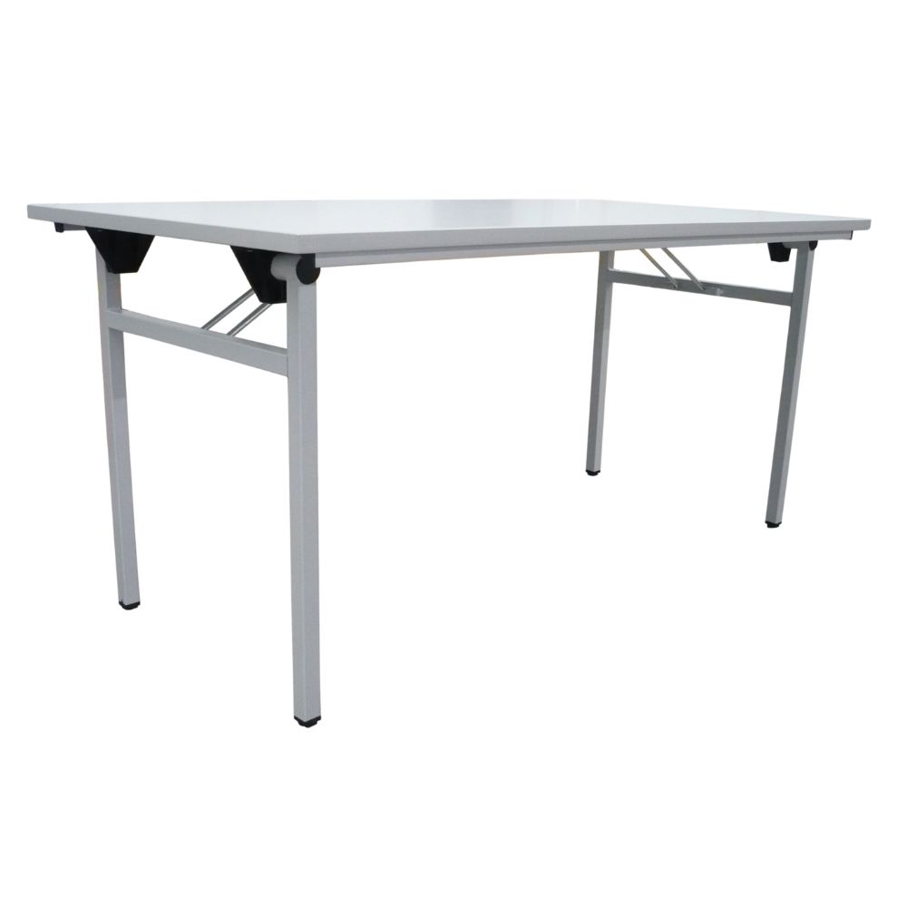 Table pliante 160x80cm gris - Lot de 7 - MOBIKA - BU-TP-003