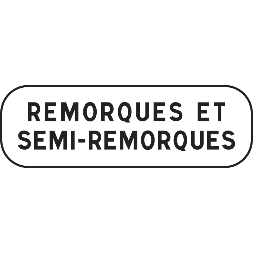 Panneau rectangulaire Panonceaux de catégories 1000x600 Ecolign M4e ex.2 cl1 - NADIA SIGNALISATION - PNC1X0,6E1M4ee2