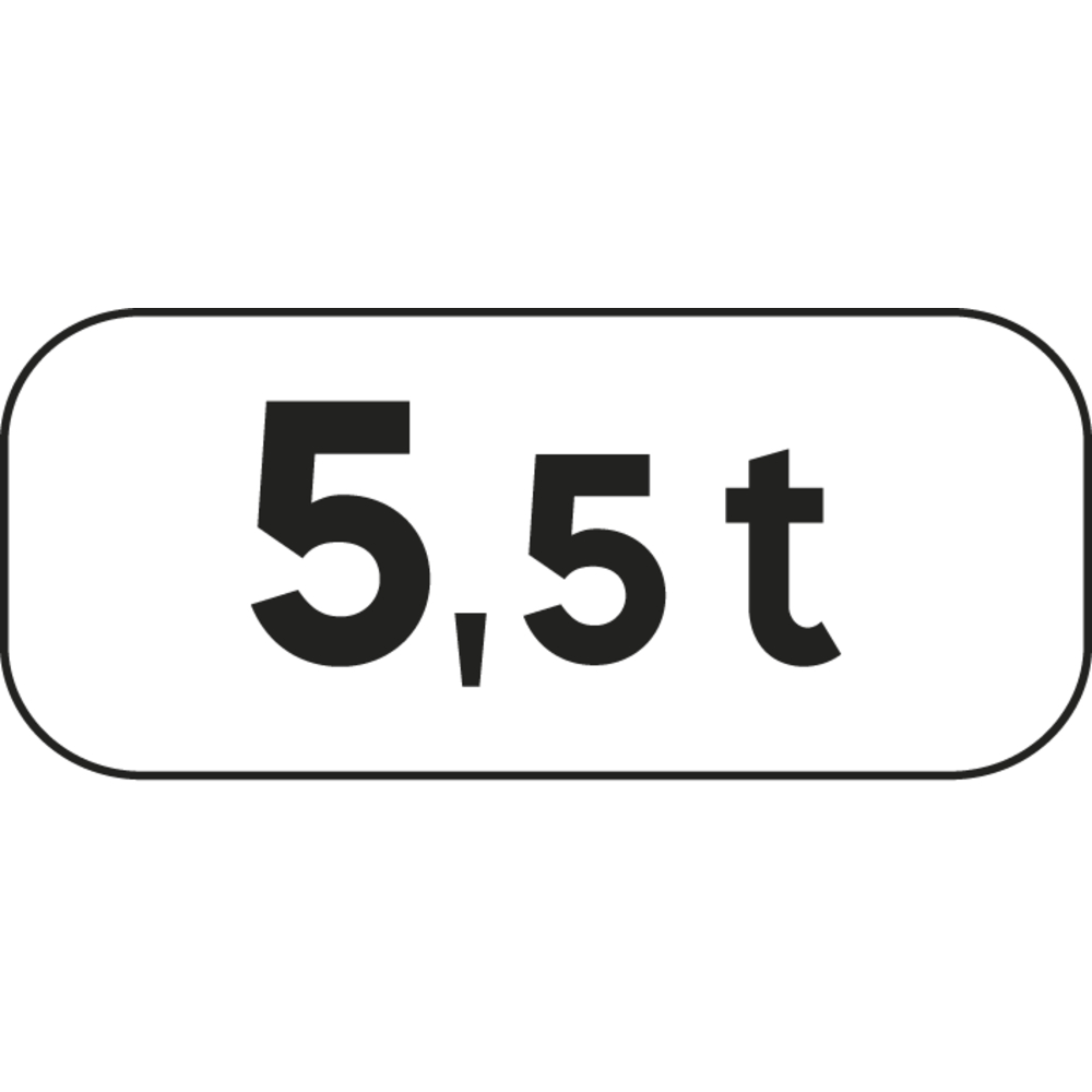 Panneau panonceaux de catégories 500x200 Ecolign M4f cl1 - NADIA SIGNALISATION - PNC500200E1M4f