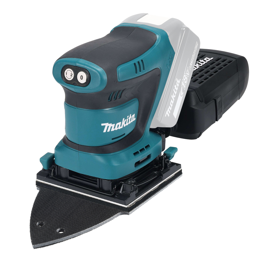 Ponceuse vibrante MAKITA LXT 18 V Li-Ion 112 x 102 mm Produit seul - DBO480Z