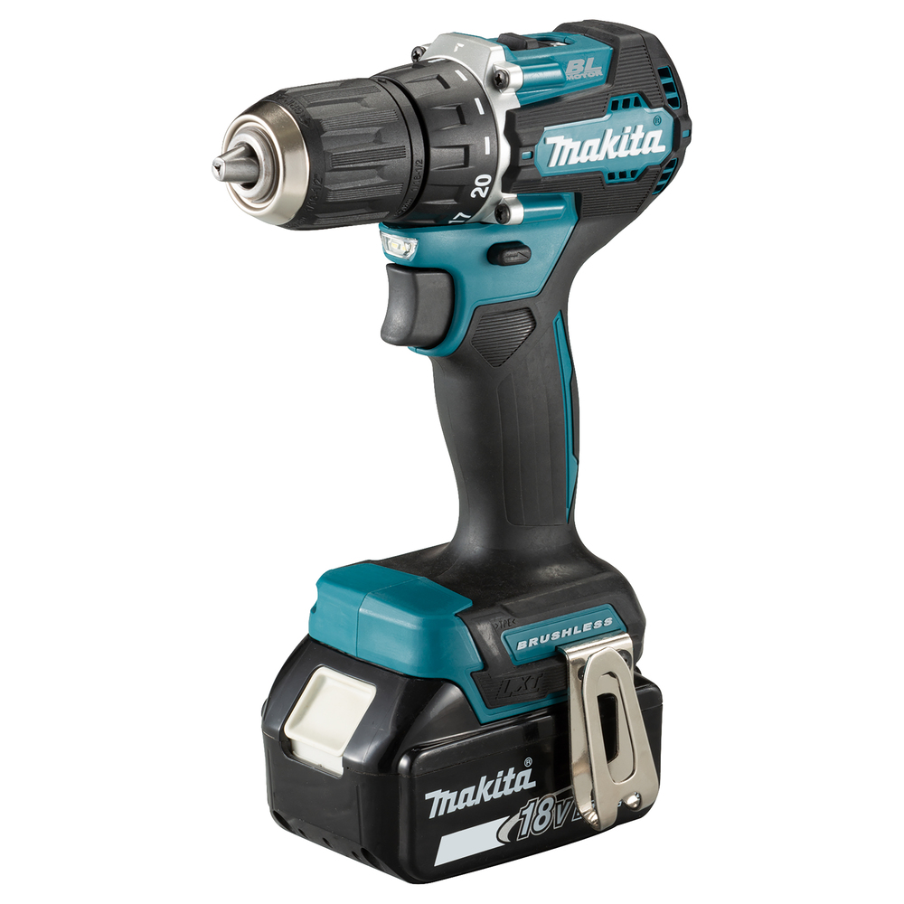 Perceuse Visseuse MAKITA LXT 18 V Li-Ion 3 Ah Ø 13 mm - DDF487RFJ