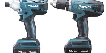Ensemble de 2 machines MAKITA empreinte spéciale (TD127DZ + DF457DZ) - DK18354X1