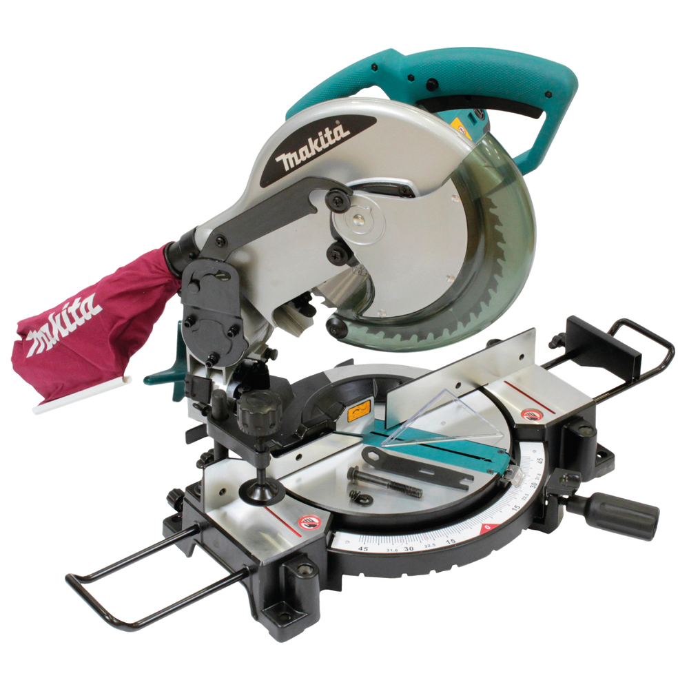 Scie à onglet Makita 1500W Ø 225 mm avec disque MLS100N