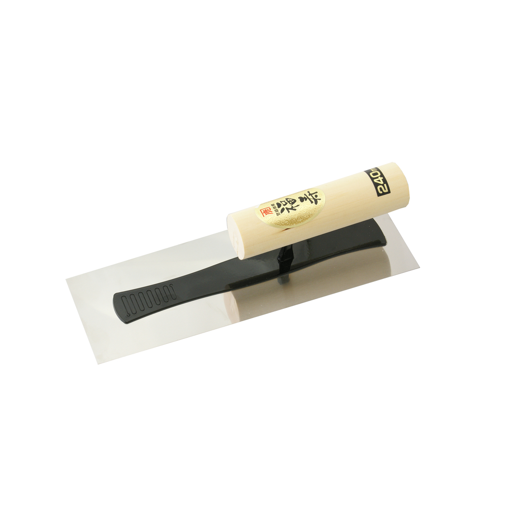 Platoir Japonais KAKU inox 8,2x24 cm manche bois - NESPOLI - 168402
