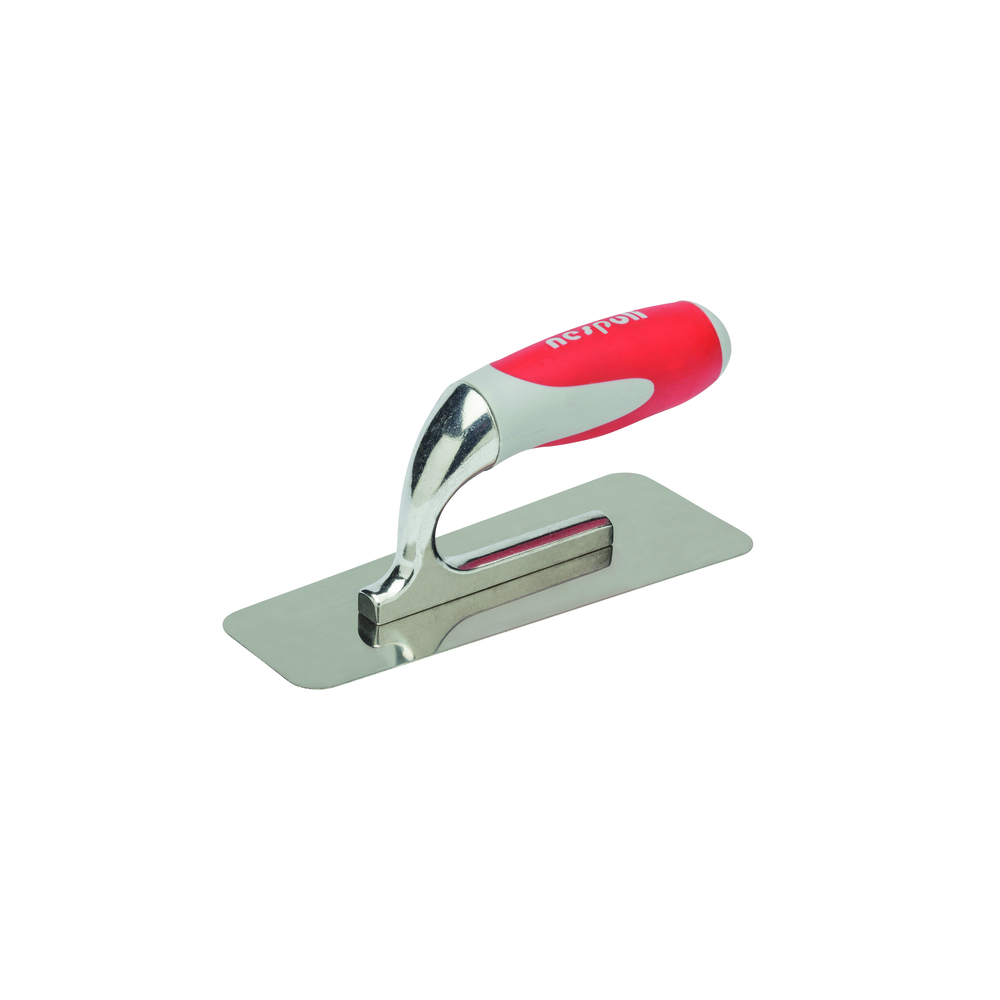 Platoir décor trapèze Confort 12x28cm inox manche Air Touch - NESPOLI - 195149