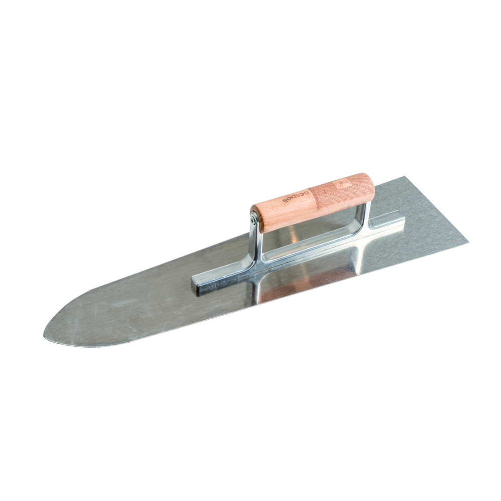 Platoir flamant Prestige acier 45cm manche bois FSC - NESPOLI - 195199