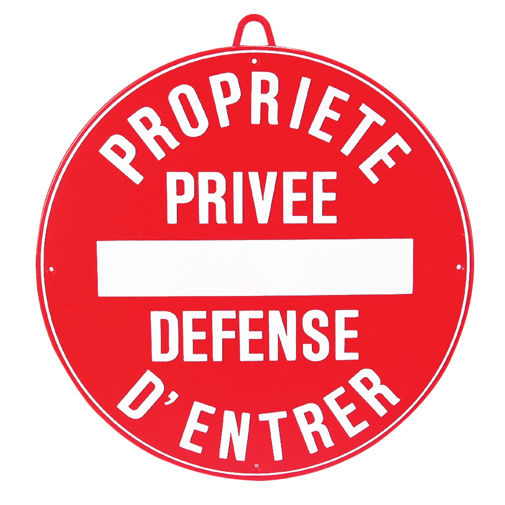 Panneau de signalisation Propriété privée - NESPOLI - 278770