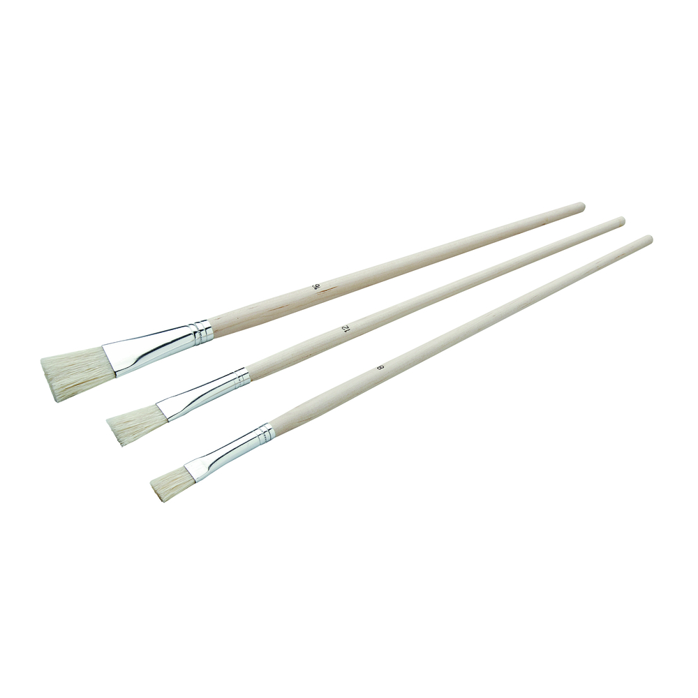 Sachet de 3 brosses à tableaux plates supérieures - ROULOR - 397100