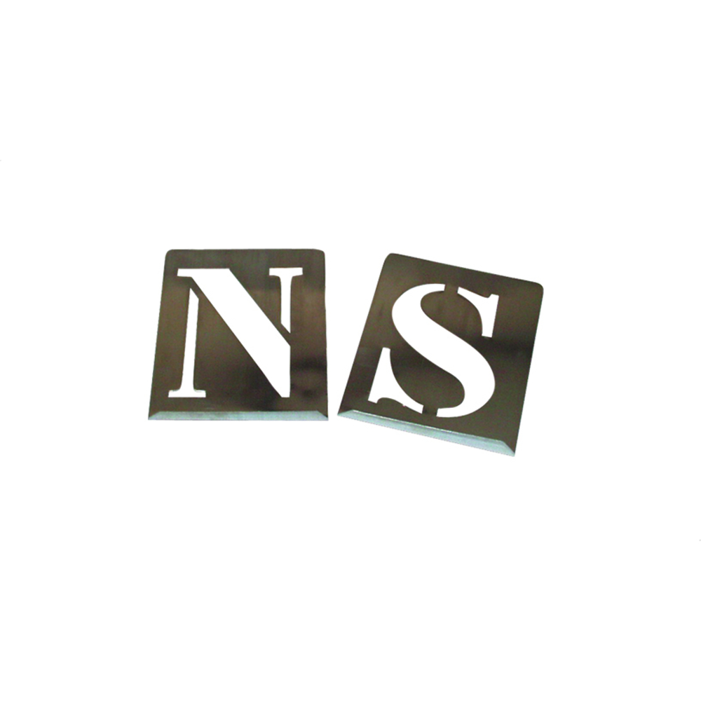 Jeu de pochoirs alphabet A à Z de 100 mm - NESPOLI - 39980100