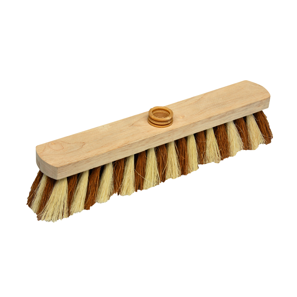 Balai droit extérieur 32,5 cm semelle en bois FSC - NESPOLI - 491167