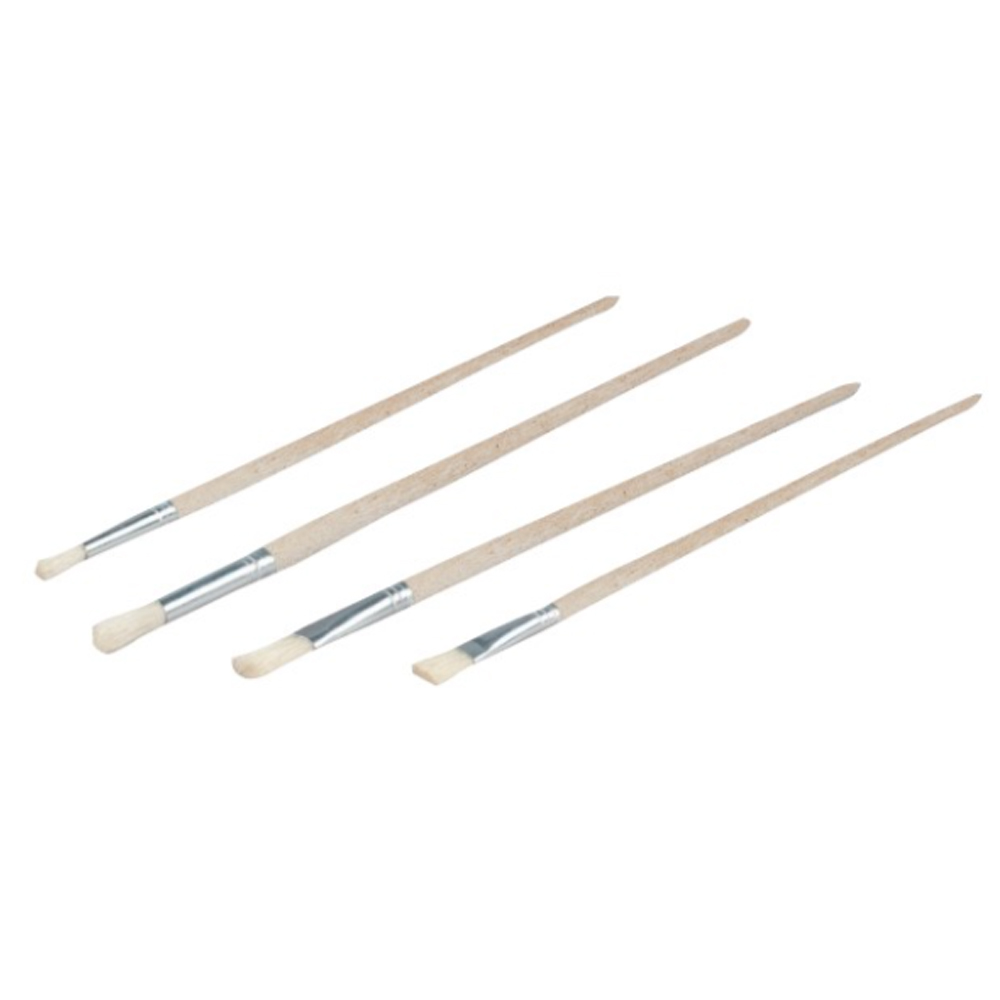 4 brosses à tableaux plates et rondes - NESPOLI - 806600