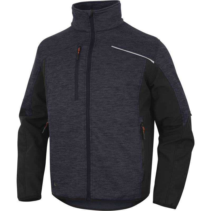 VESTE POLAIRE ASPECT PULL POLYESTER/POLYAMIDE DELTA PLUS - NAGO2MN