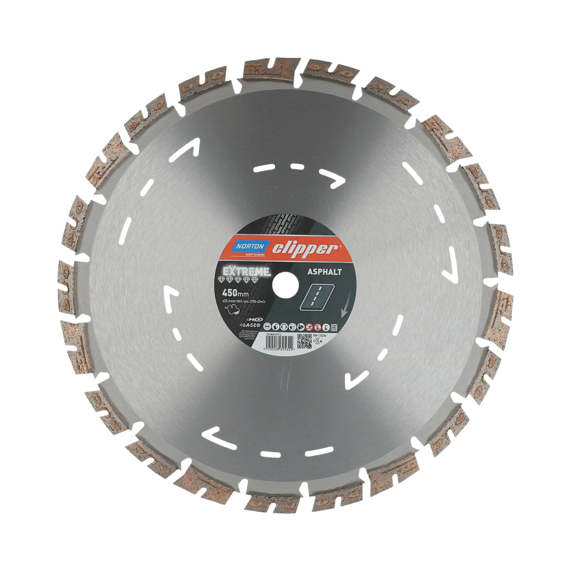 Disques diamant Clipper-EXTREME ASPHALT-450-15x3.2 NORTON - 70184694912