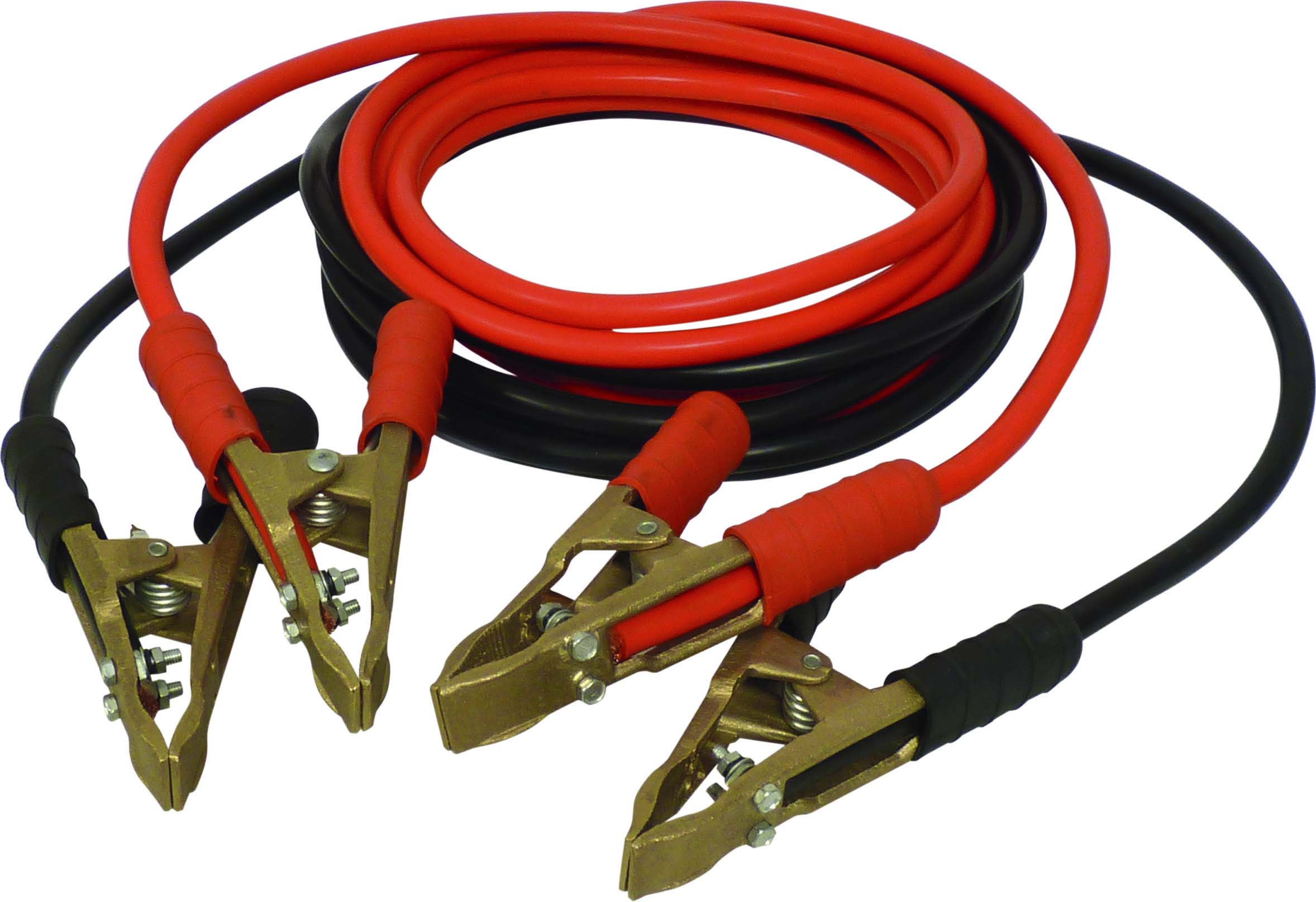 Cable demarrage cca 50mm² pinces laiton 2x5m SODISTART - 04152