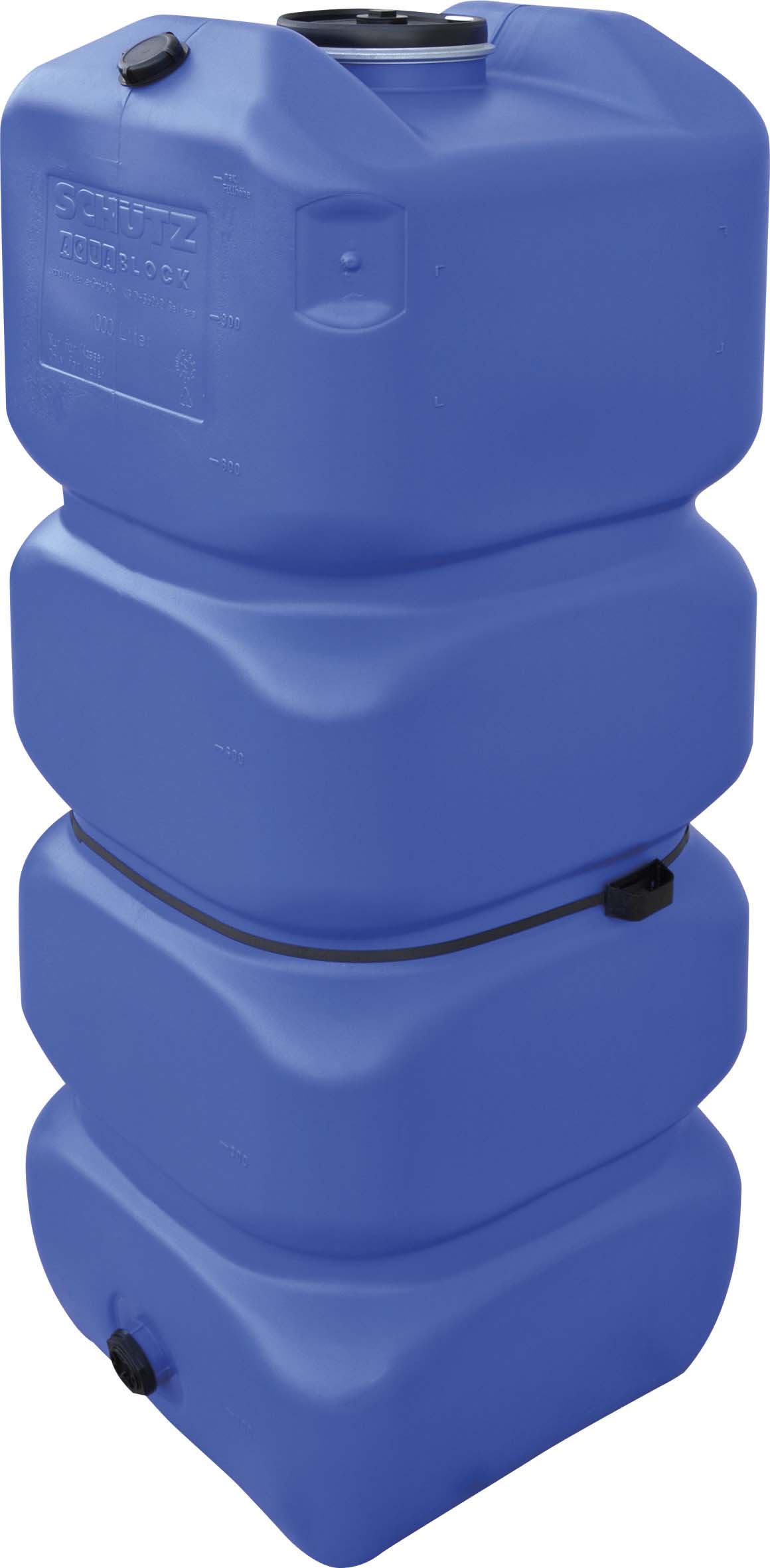 Cuve de stockage eau 1000L avec sortie basse SCHUTZ - 08020