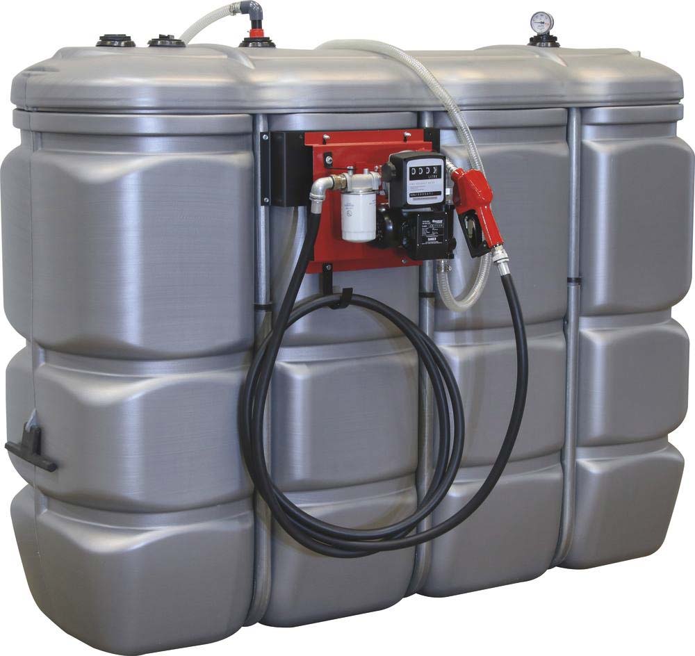 Cuve de stockage gasoil, gnr pehd double paroi 2000l DRAKKAR EQUIPEMENT - 08117